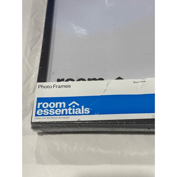 Room Essentials 8x10 Black Photo Frames Set Of 3 For Tabletop Or Wall Display - Picture 3 of 4